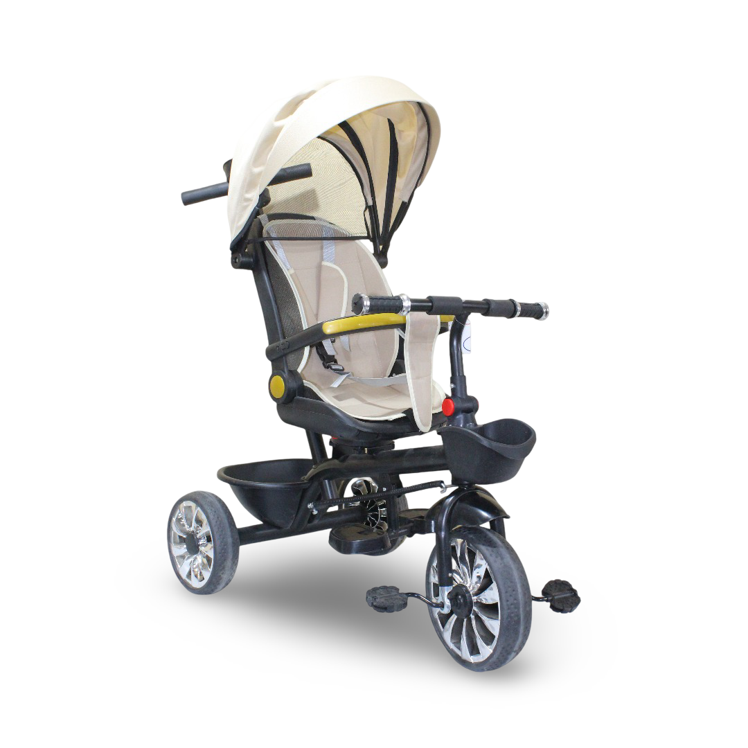 Multifunctional Baby Tricycle – Beige - Toys - Bino