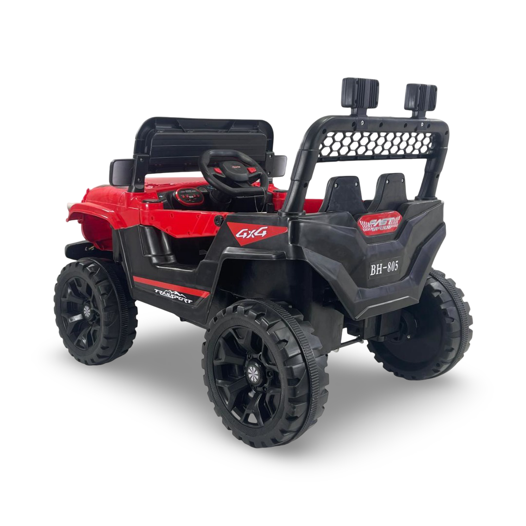 Children's Electric Jeep Car with Battery Operated Ride On – Red