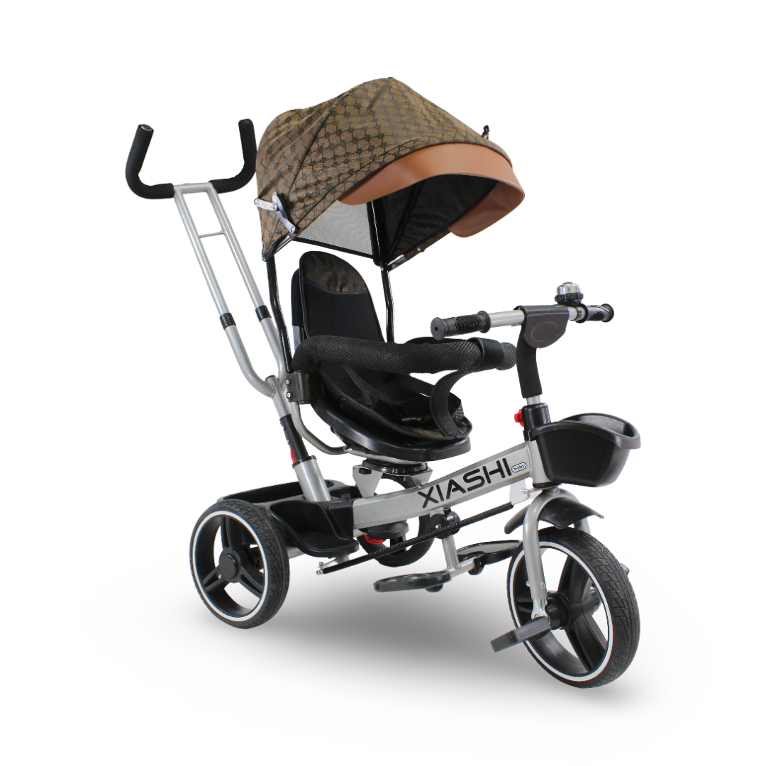 Xiashi Kiddie Bike with Brown Canopy