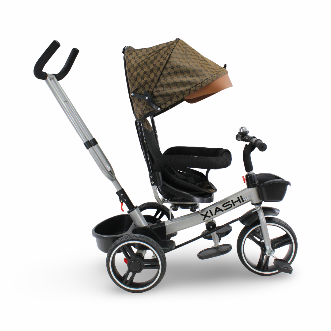 Xiashi Kiddie Bike with Brown Canopy