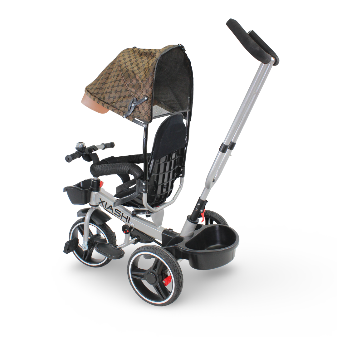Xiashi Kiddie Bike with Brown Canopy