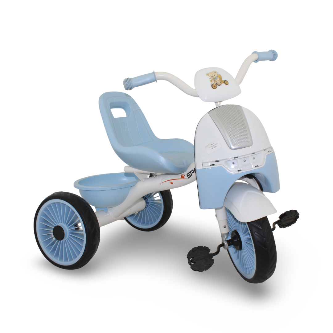 Children's Tricycle – Baby Blue - Toys - Bino