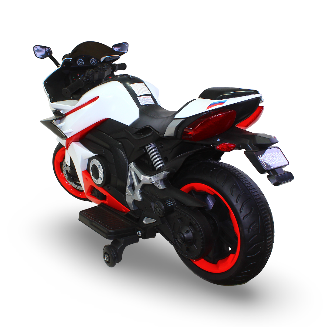 Kids Electric Racing Motorcycle with Lights – Model HD12