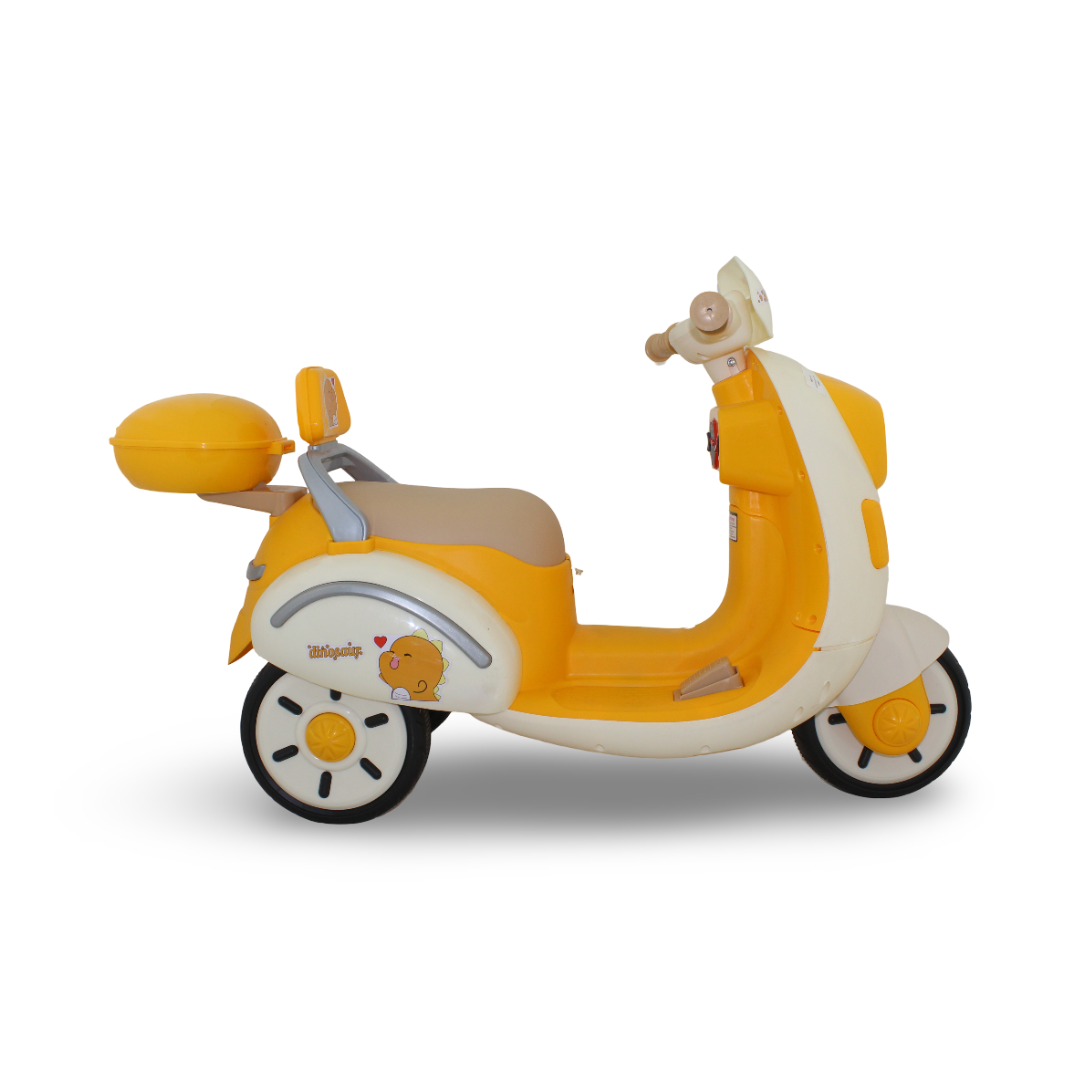 Children Electric Scooter Toy – Yellow