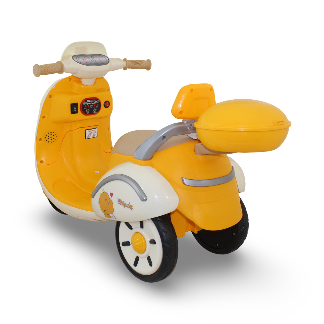 Children Electric Scooter Toy – Yellow