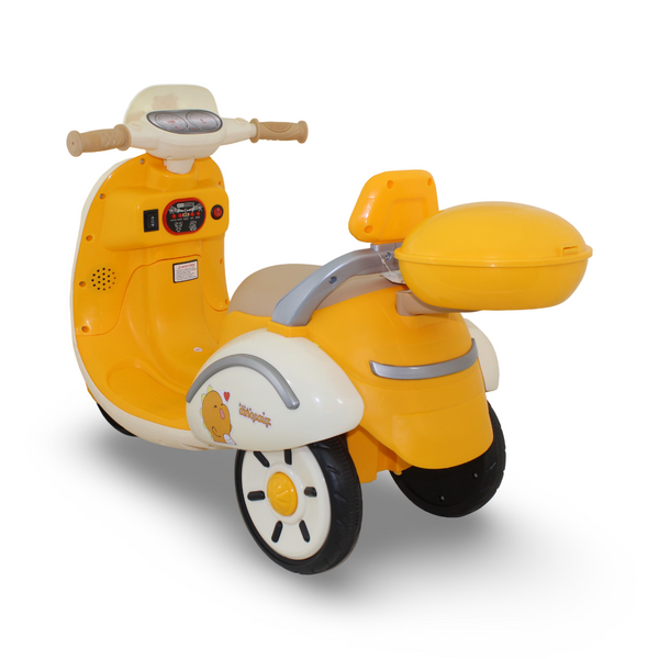Children Electric Scooter Toy – Yellow