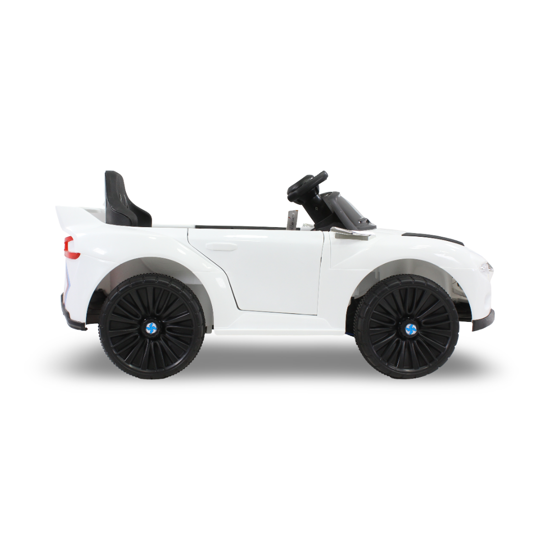Electric Ride-On Toy Car – White