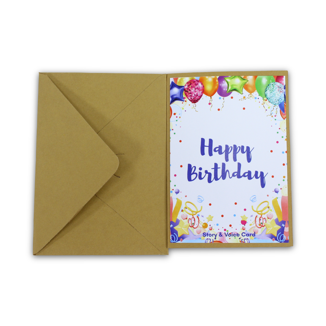 Happy Birthday Small Card - Party - Memorecs