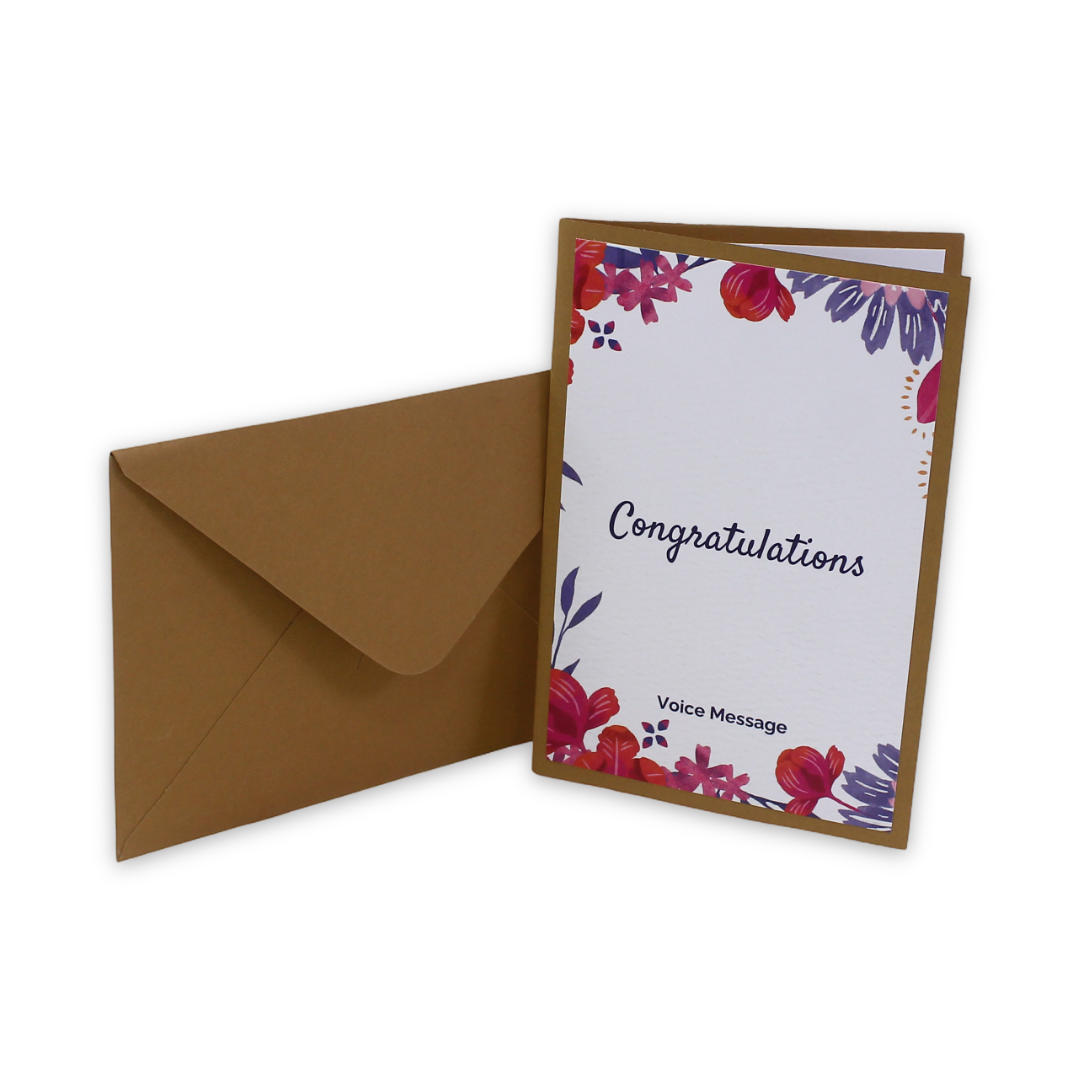Congratulations Large Card - Party - Memorecs