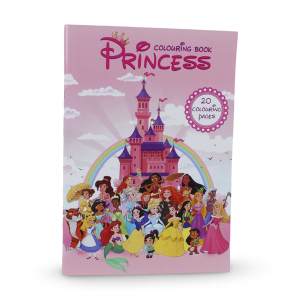 Princess Coloring Book – 20 Colouring Sheets