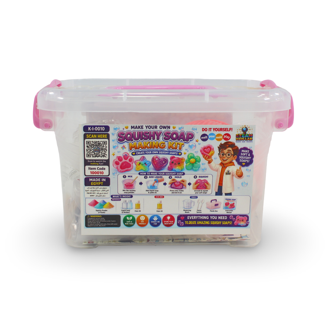 Kids Lab "Squishy Soap Making Kit" DIY Craft Set - Toys
