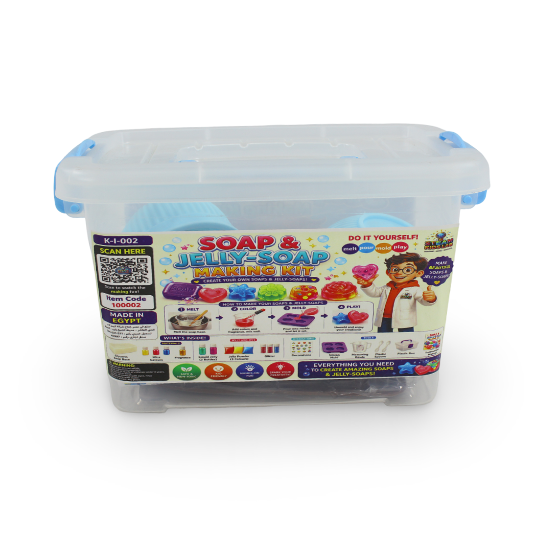 Kids Lab "Soap & Jelly-Soap Making Kit" DIY Craft Set - Toys