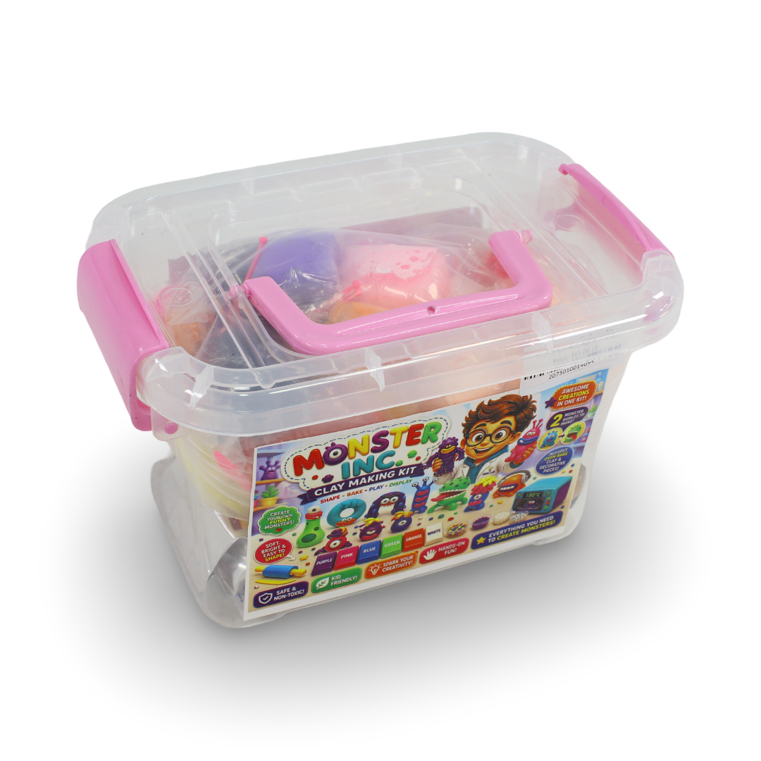 مجموعة أدوات صناعة الصلصال "Make Your Own Monster Inc Clay Kit" للأطفال