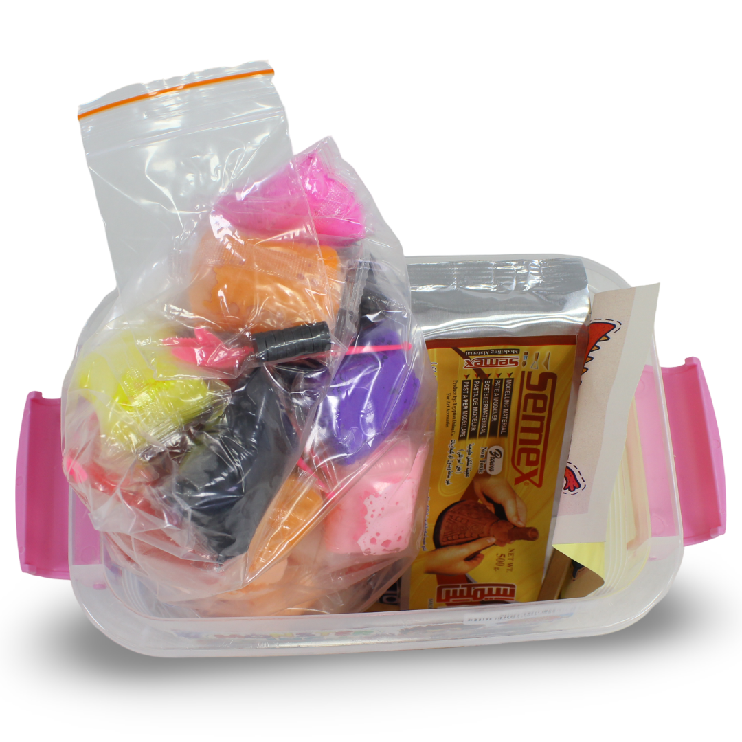 مجموعة أدوات صناعة الصلصال "Make Your Own Monster Inc Clay Kit" للأطفال