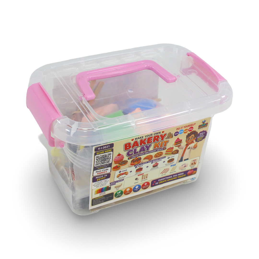 Kids Lab "Make Your Own Bakery Clay Kit" DIY Craft Set