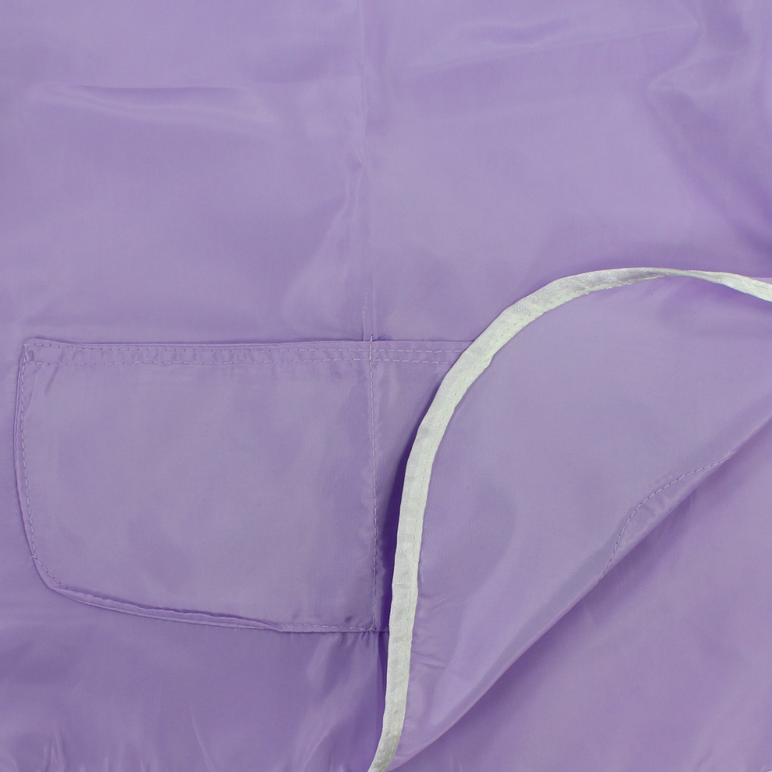 Kids Waterproof Apron (Width 42cm Length 52cm Sleeve 35cm) – Purple