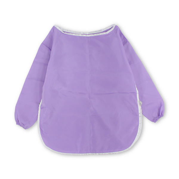 Kids Waterproof Apron (Width 42cm Length 52cm Sleeve 35cm) – Purple