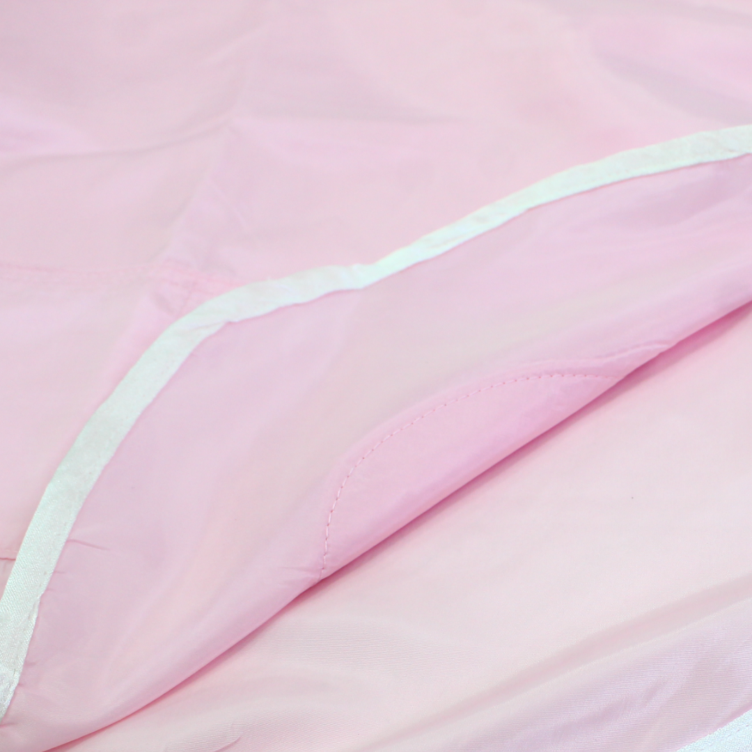 Kids Waterproof Apron (Width 42cm Length 52cm Sleeve 35cm) – Pink