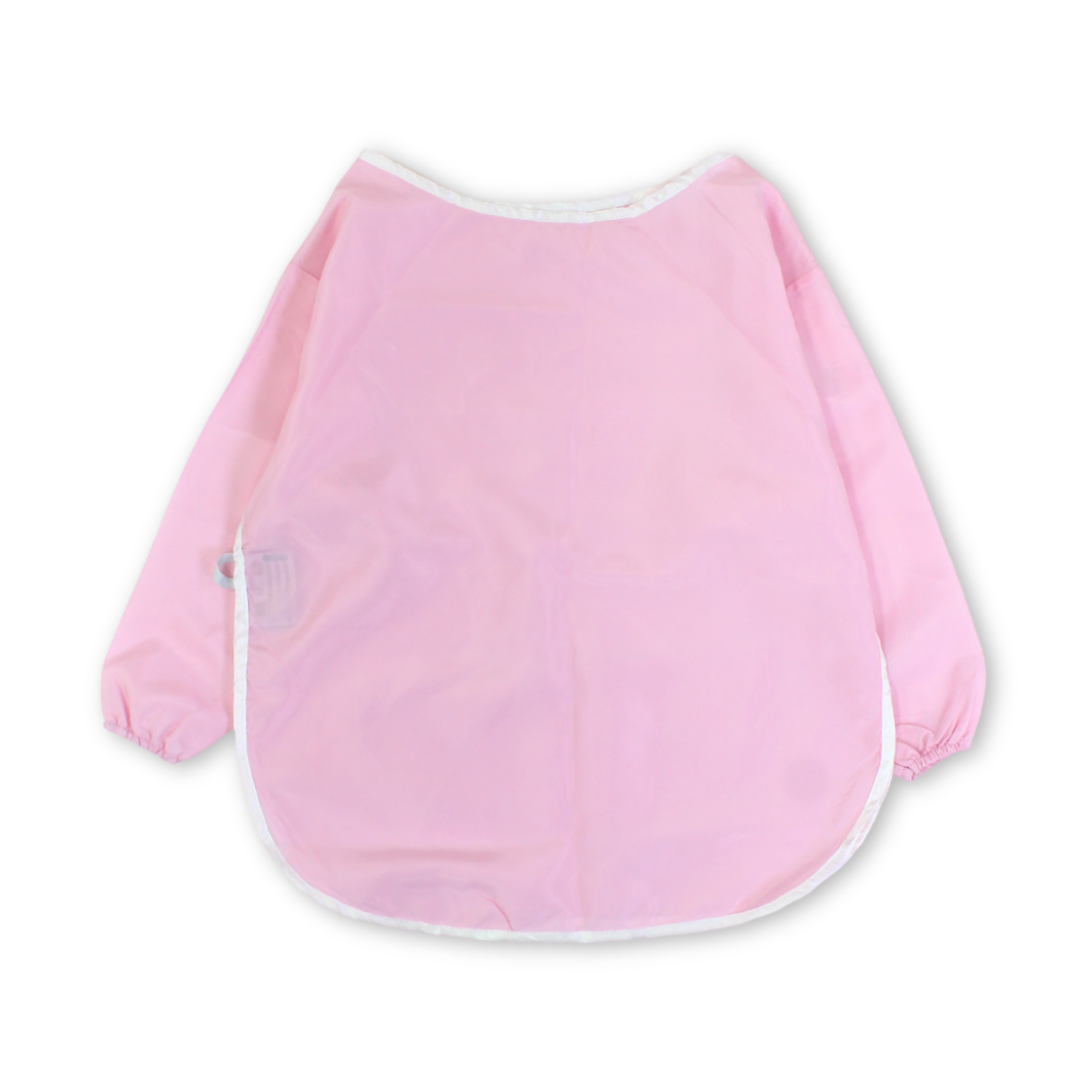 Kids Waterproof Apron (Width 42cm Length 52cm Sleeve 35cm) – Pink