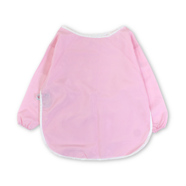 Kids Waterproof Apron (Width 42cm Length 52cm Sleeve 35cm) – Pink