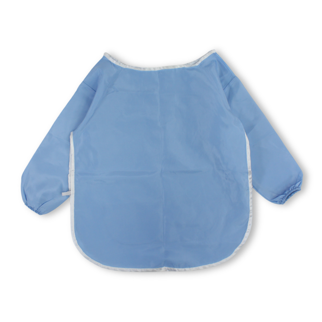 Kids Waterproof Apron (Width 42cm Length 52cm Sleeve 35cm) – Baby Blue