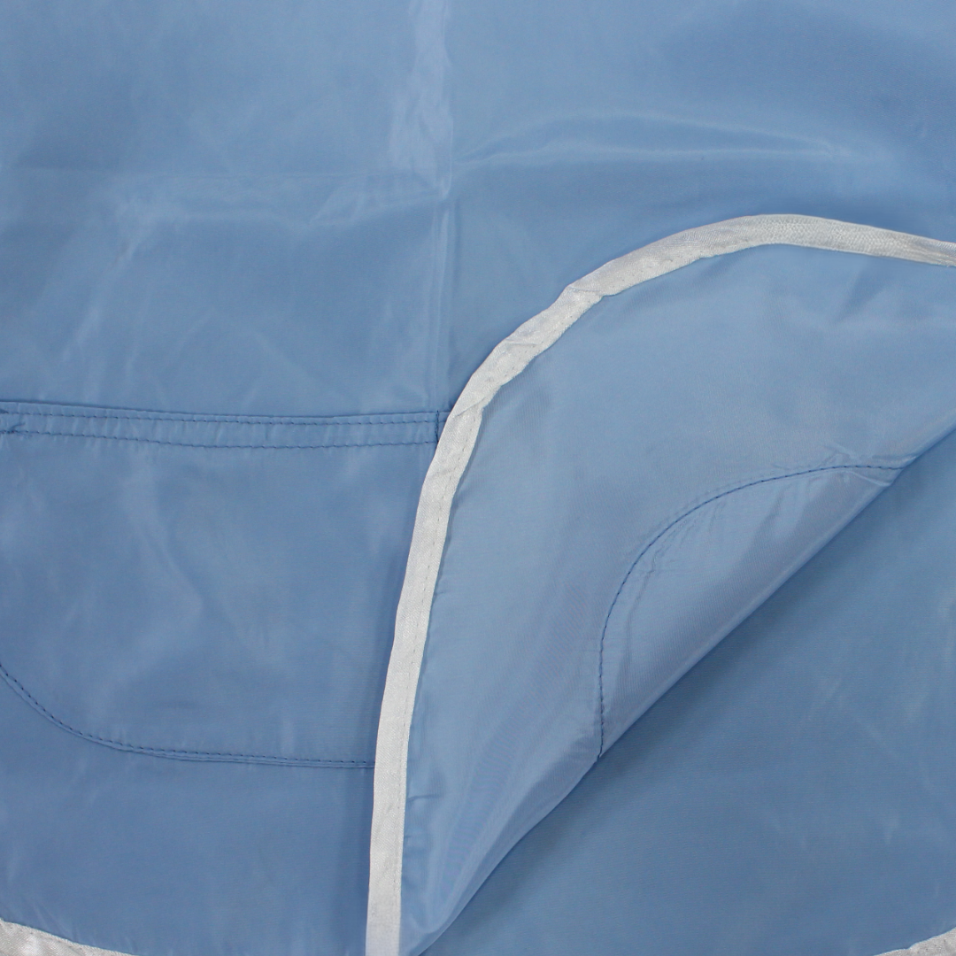 Kids Waterproof Apron (Width 42cm Length 52cm Sleeve 35cm) – Baby Blue