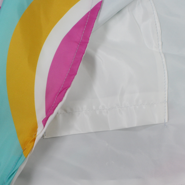 Double Layer Waterproof Beach Blanket Round Diameter 140cm – Flamingo