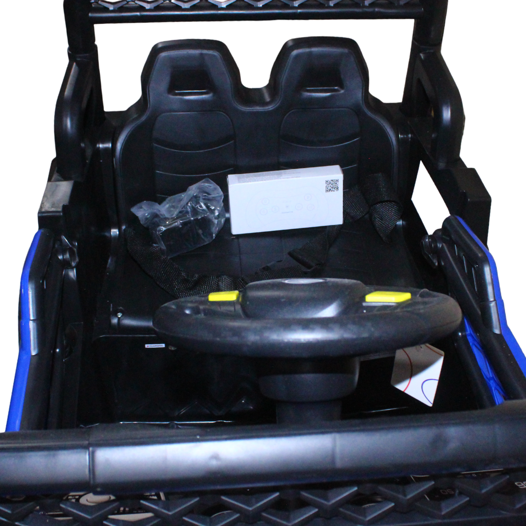 Jeep Rubicon Style Electric Ride-On Car – Blue