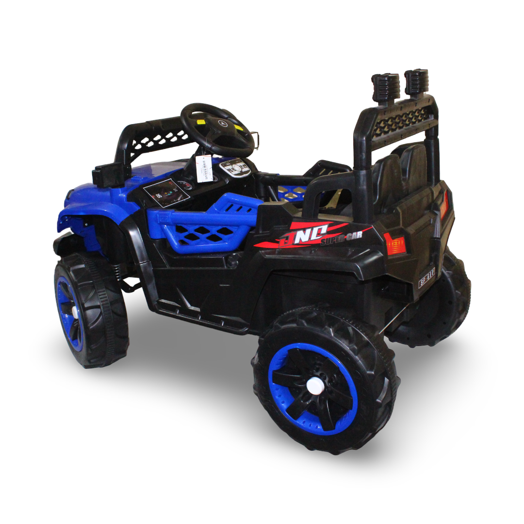 Jeep Rubicon Style Electric Ride-On Car – Blue