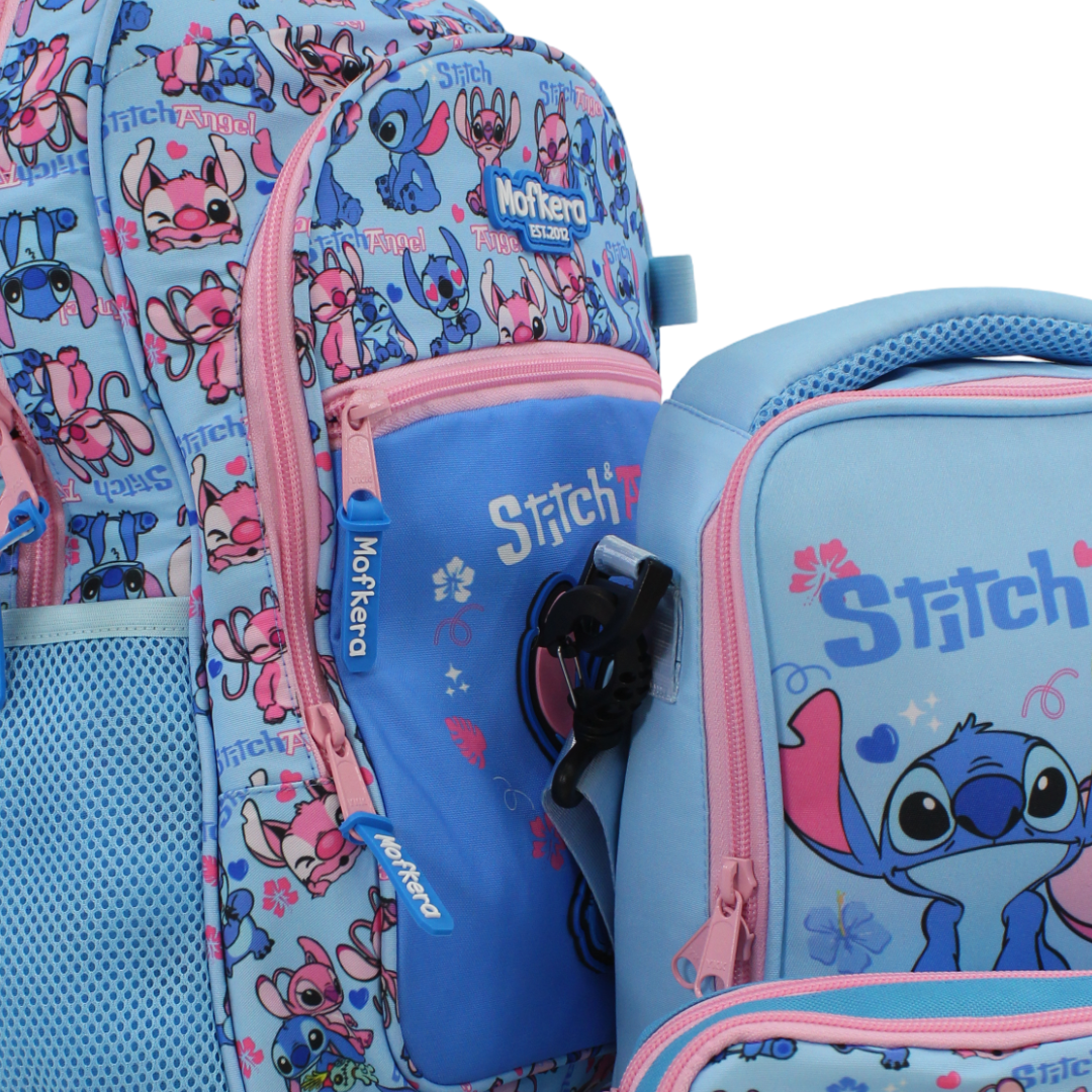18-Inch Backpack with Waterproof Lunch Bag & Pencil Case