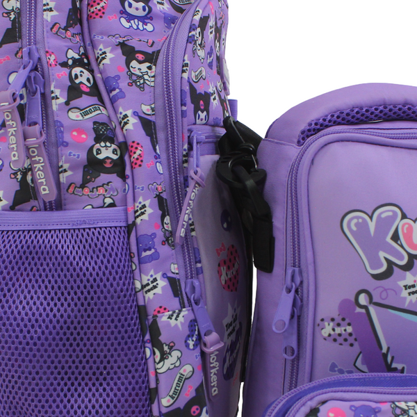 Mofkera 18-Inch Backpack with Waterproof Lunch Bag & Pencil Case