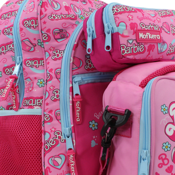 Mofkera 18-Inch Backpack with Waterproof Lunch Bag & Pencil Case