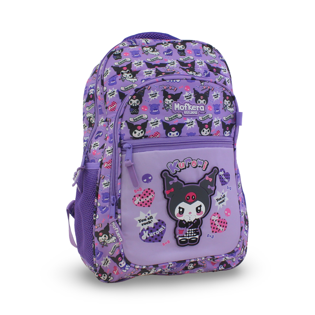 Mofkera Kuromi 18-Inch Backpack - School
