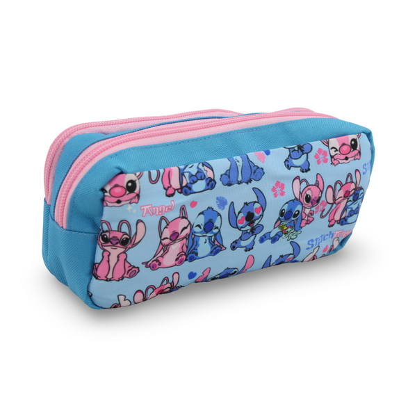 Mofkera Stitch & Angel Pencil Case