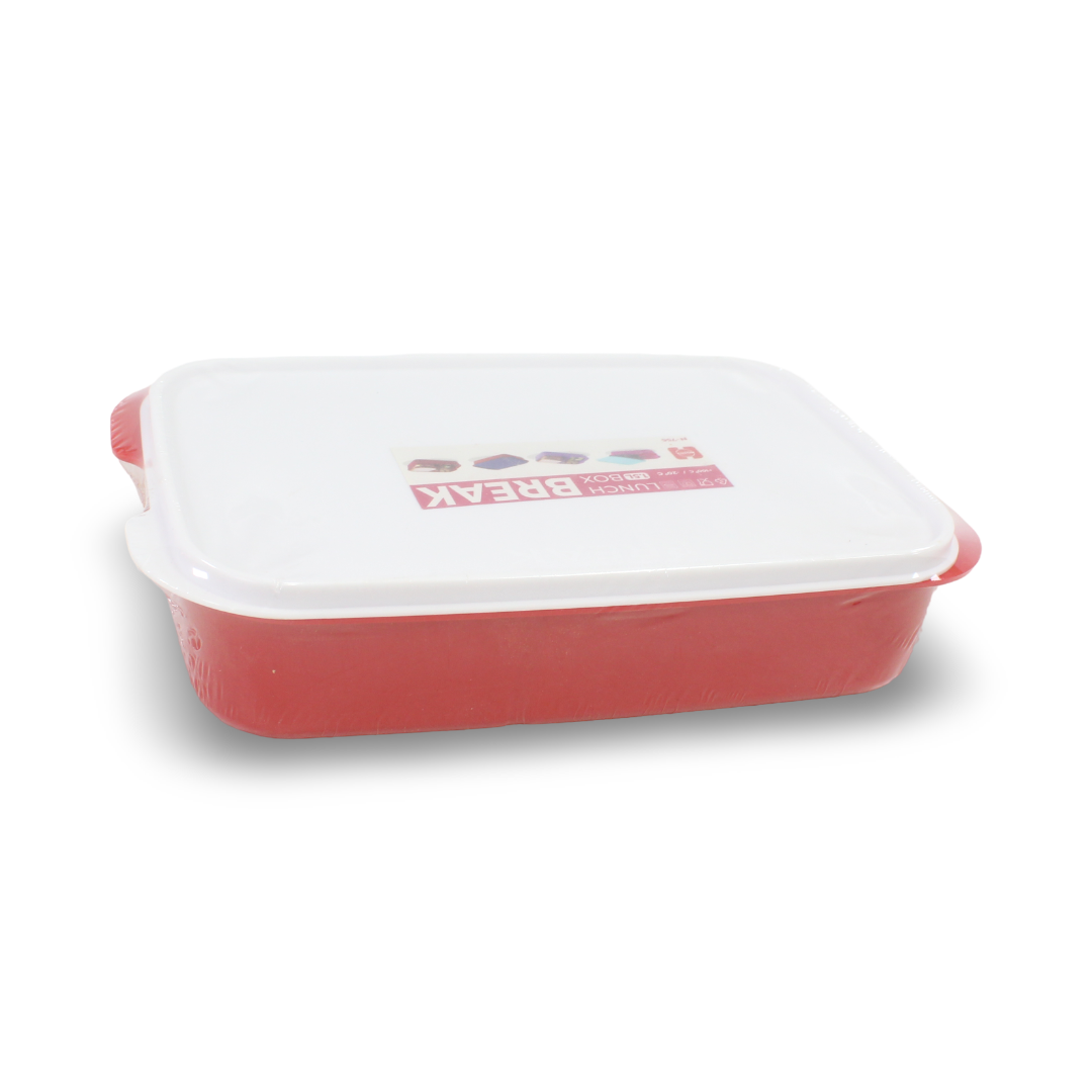 Nomix Lunch Box Break 1.5L – White & Red