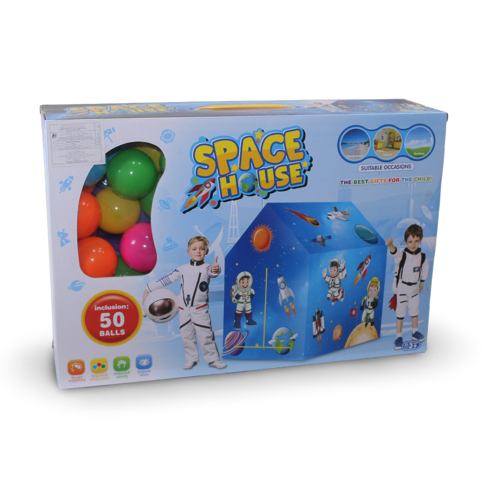 Space Play Tent with 50 Balls - Toys - OKO