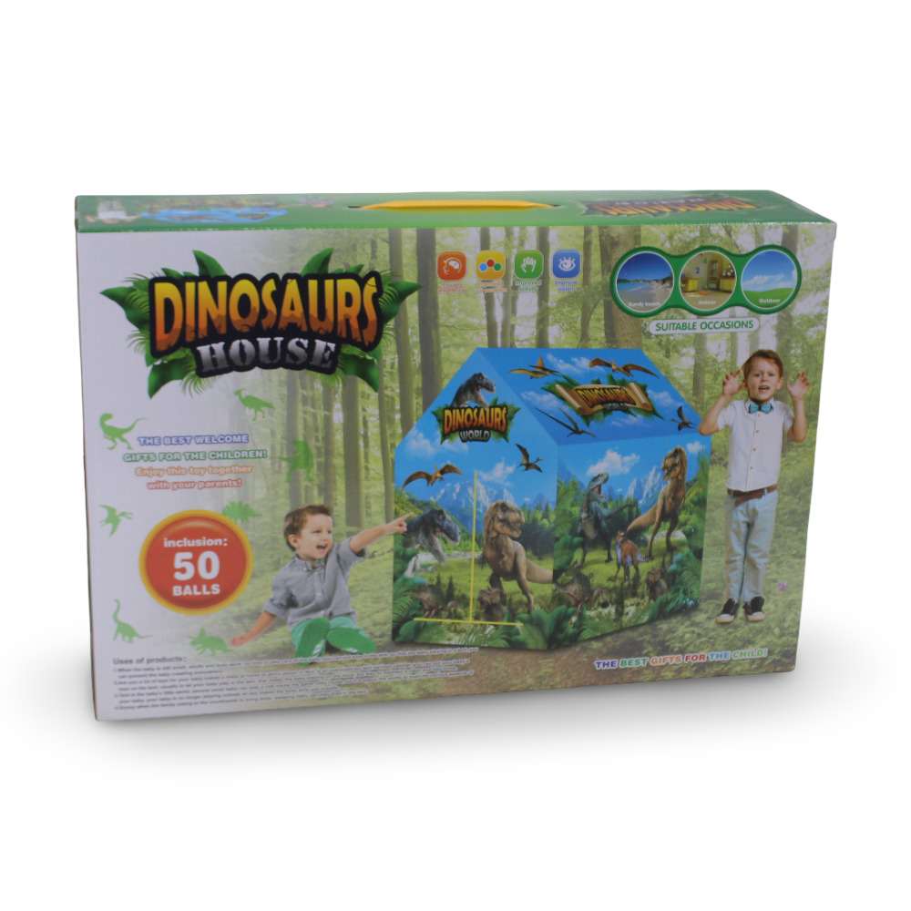 Dinosaur Play Tent with 50 Balls