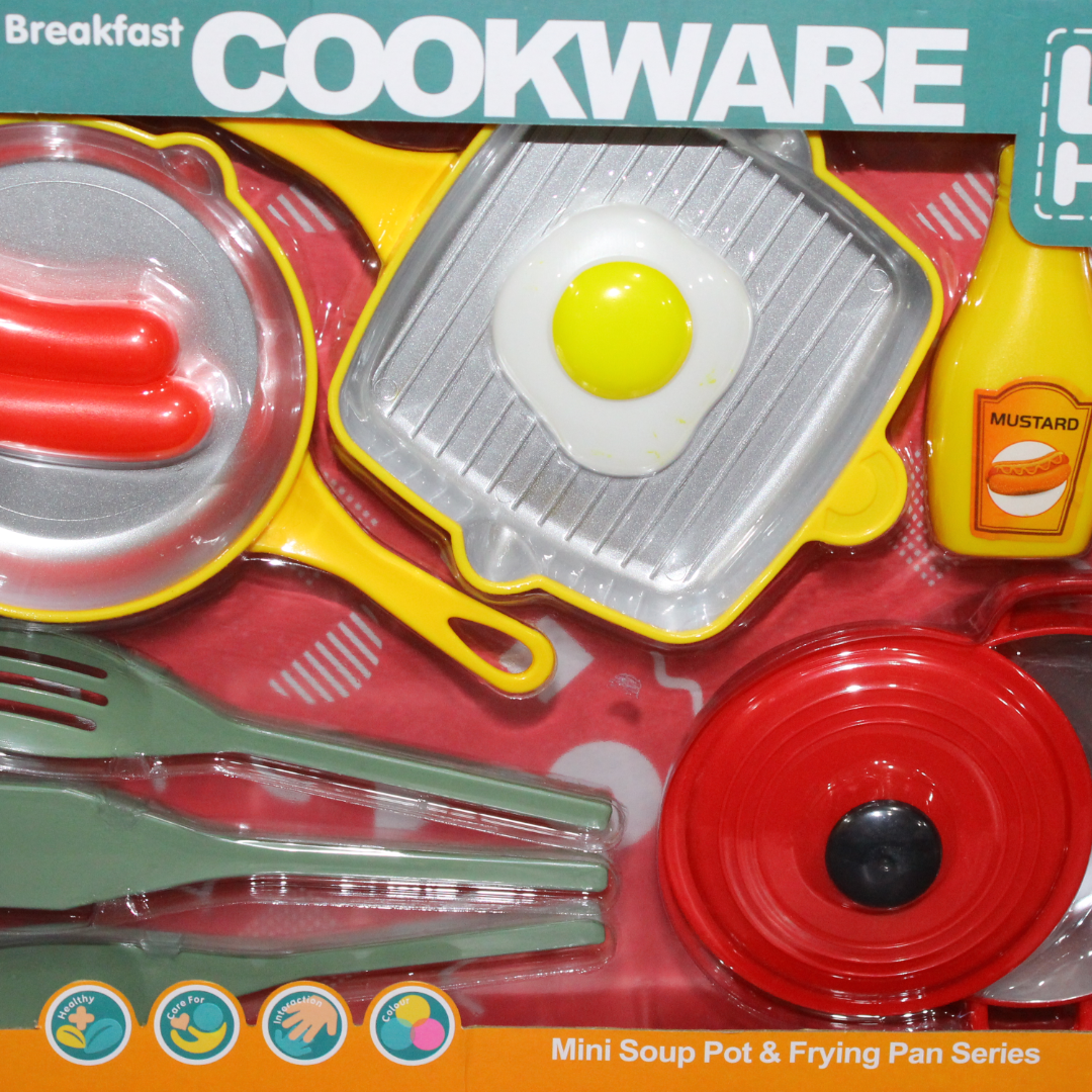 Cookware Kitchen Play Set – 11 Pcs