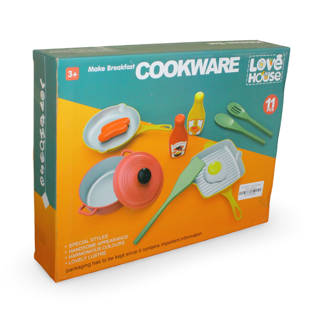 Cookware Kitchen Play Set – 11 Pcs
