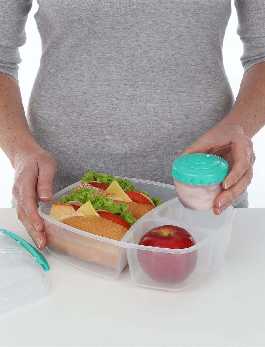 Sistema Plastic Lunch Box – Aqua