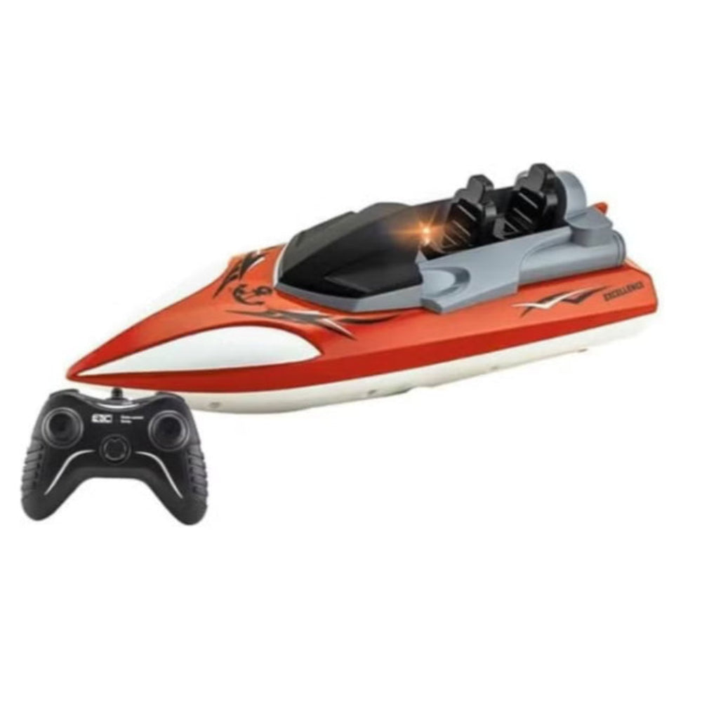 High-Speed R/C Competition Speed Boat – Orange