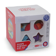 Shape Sorting Baby Toy – Educational Cube