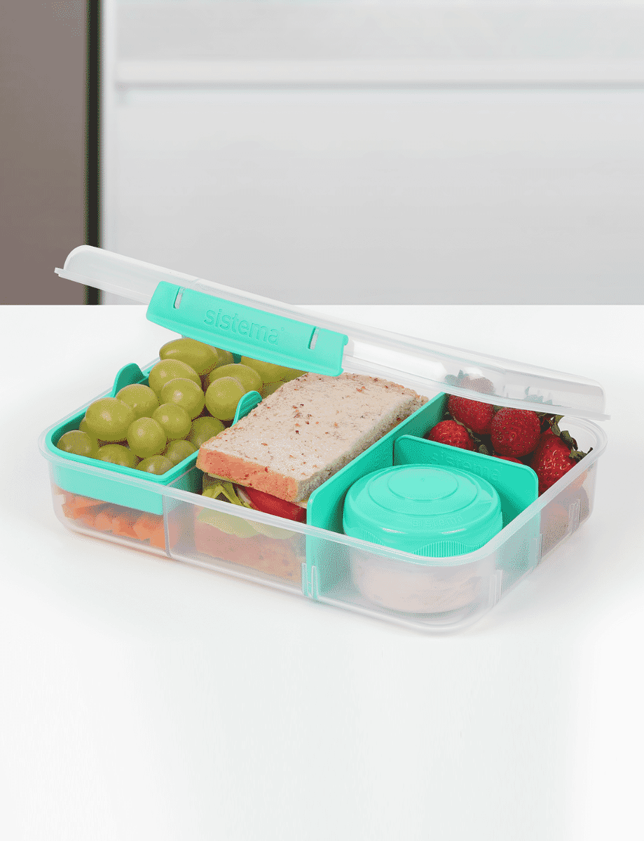 Sistema Lunch Box – BPA Free Plastic Aqua 1.48ml