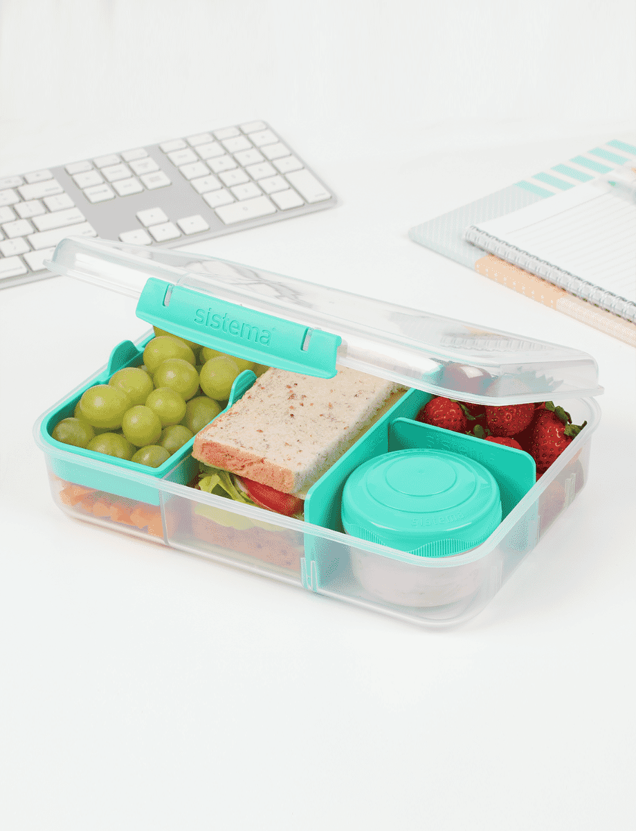 Sistema Lunch Box – BPA Free Plastic Aqua 1.48ml