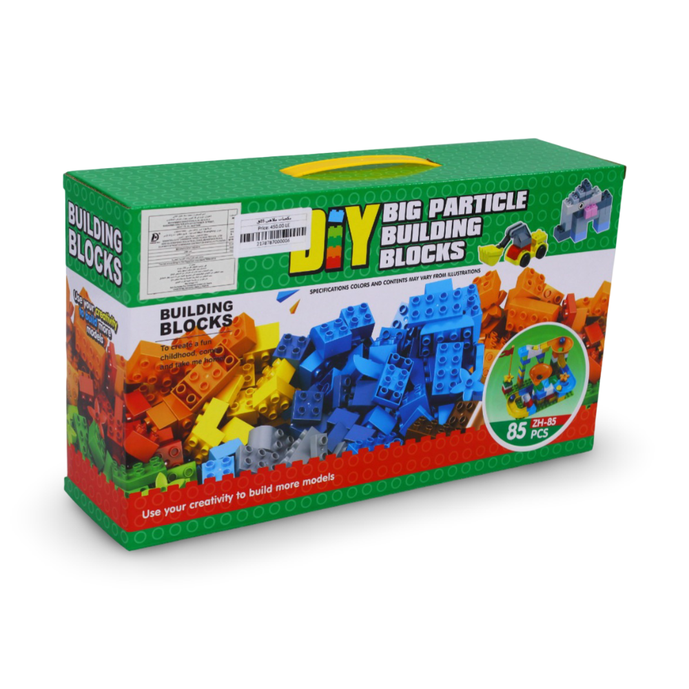 DIY Big Particle Building Blocks Set – 85 Pcs