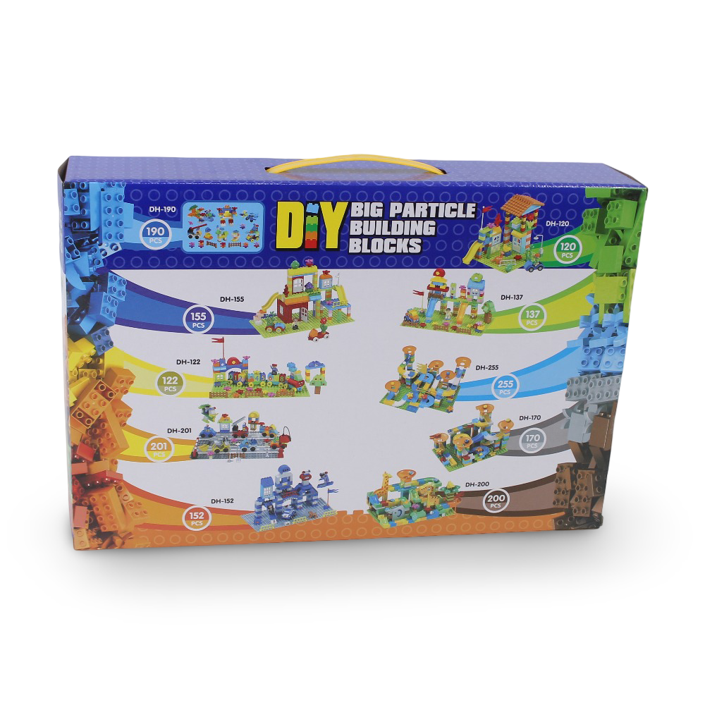 DIY Big Particle Building Blocks – 120 Pieces