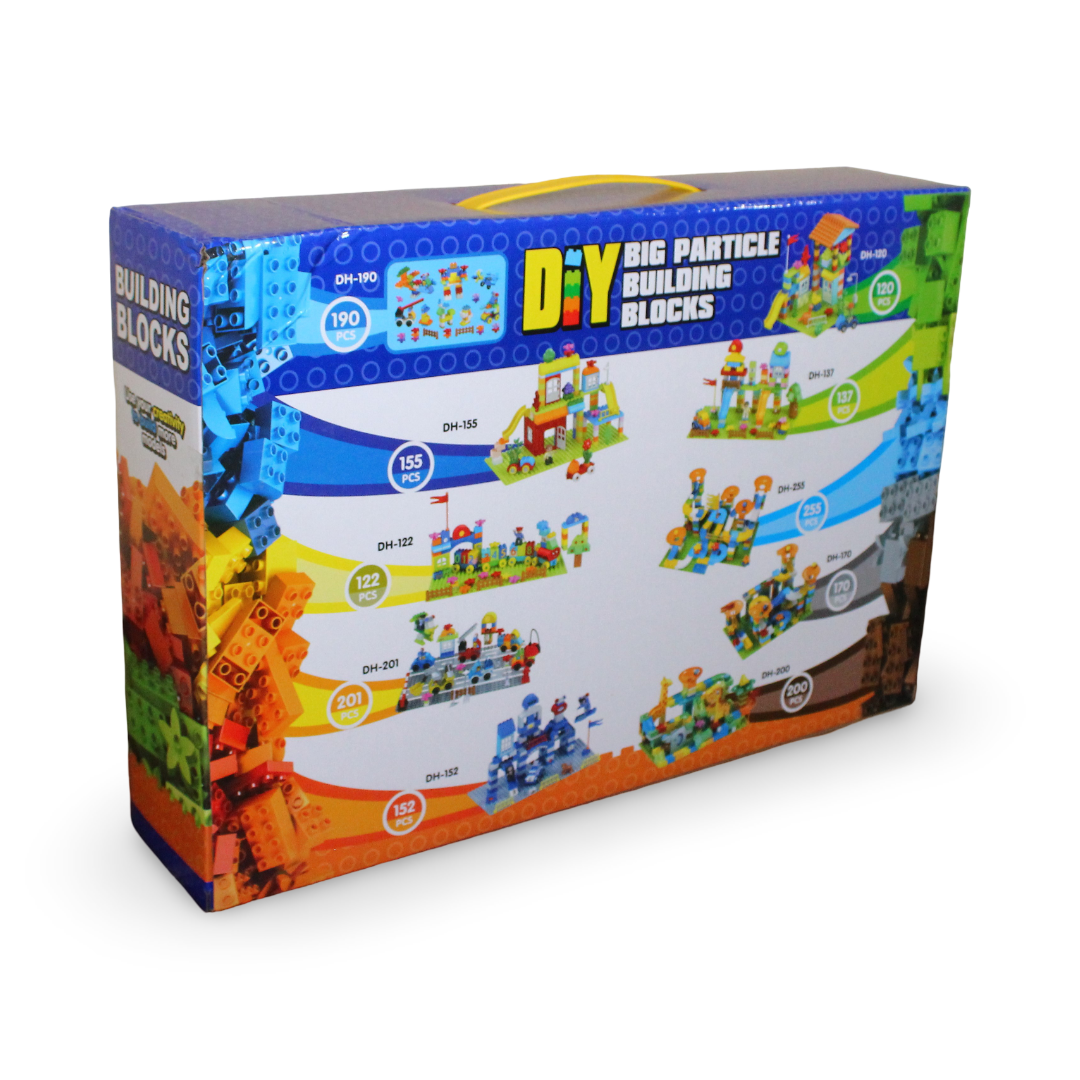 DIY Building Blocks House Set – 155 Pieces
