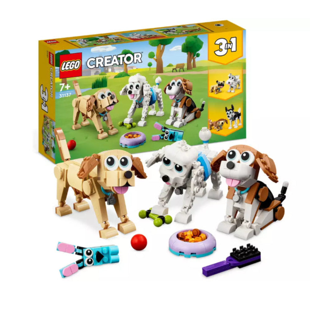 Lego Creator 3-in-1 Adorable Dogs Building Set - Toys
