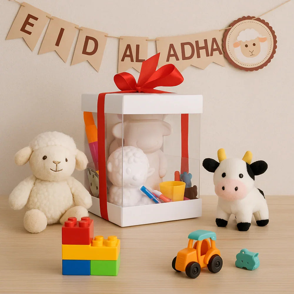 Eid Gypsum Decorations – Kids Craft Set - Party - Kids for Handicrafts