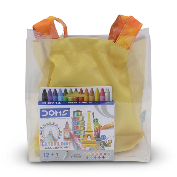 Small Coloring Tote Bag - Birds + Colors Box